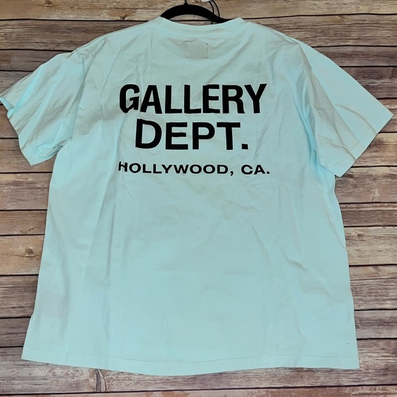 Gallery Dept. New Souvenir Tee Baby Blue M - Picture 8 of 9